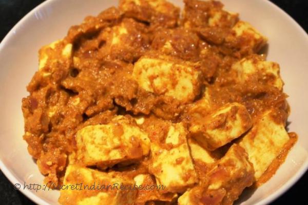 photo of achaari paneer