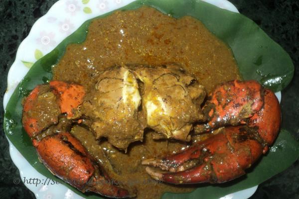 How to make Crab curry - Indian Recipes, Vegetarian Recipes