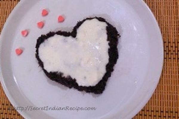 photo of beetroot halwa with shrikhand(beetroot pudding with sweetened hung curd)