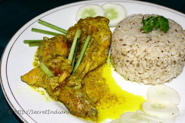 photo of HONEY MUSTARD CHICKEN IN LEMONGRASS
