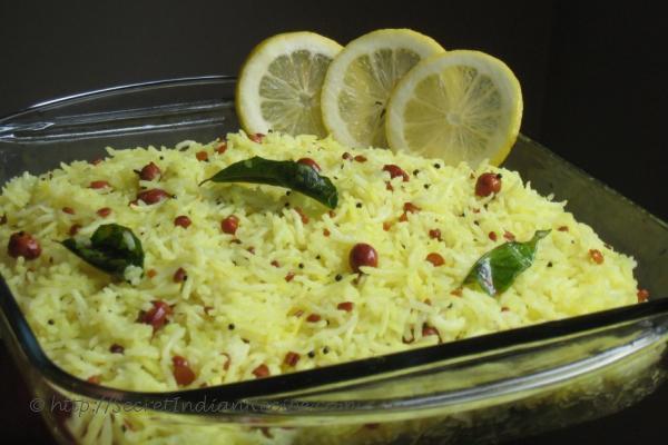 photo of lemon rice