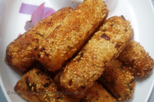 photo of sesame bread cigars