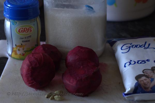 photo of beetroot payasam (beetroot pudding kerala style)