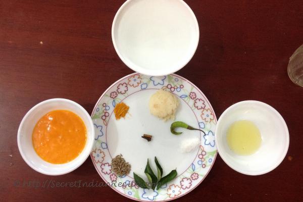 photo of ingredients used in Fajeto