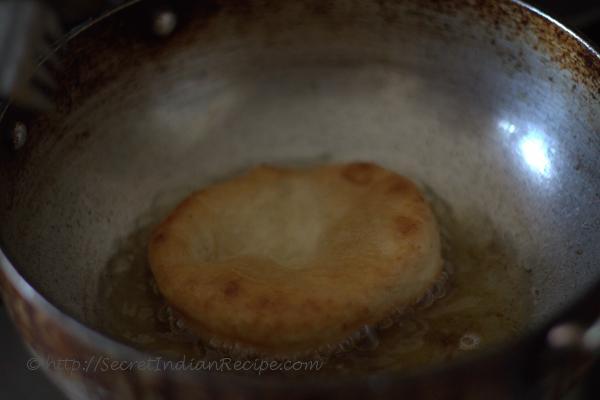 photo of Mangalore buns frying