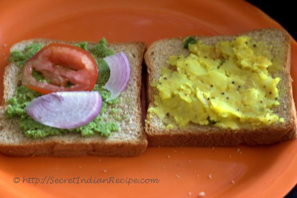 photo of sandwich before toasting