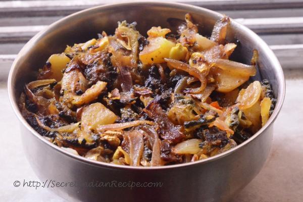 How to make Karela aur aloo ki sabzi ( Bitter gourd and potato fry ...