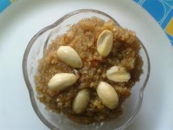 photo of gulacha sanza ( cracked wheat and jaggery dessert)