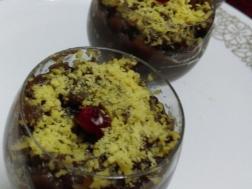 photo of pomegranate oatmeal halwa