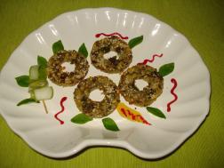 photo of sprouted steamed moong handvo rings or –hariyaley –healthy moong handvo rings#steamedrecipe 
