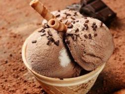 photo of chocolate ice cream recipe
