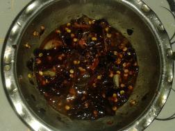 Uppum pulim thirumiyathu (Spicy tamarind chutney)